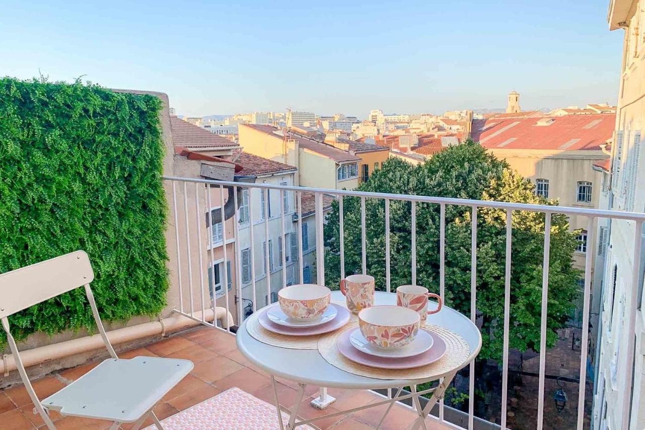 Le Perchoir - Terrasse & Clim Au Coeur Du Panier Apartment มาร์กเซย ภายนอก รูปภาพ