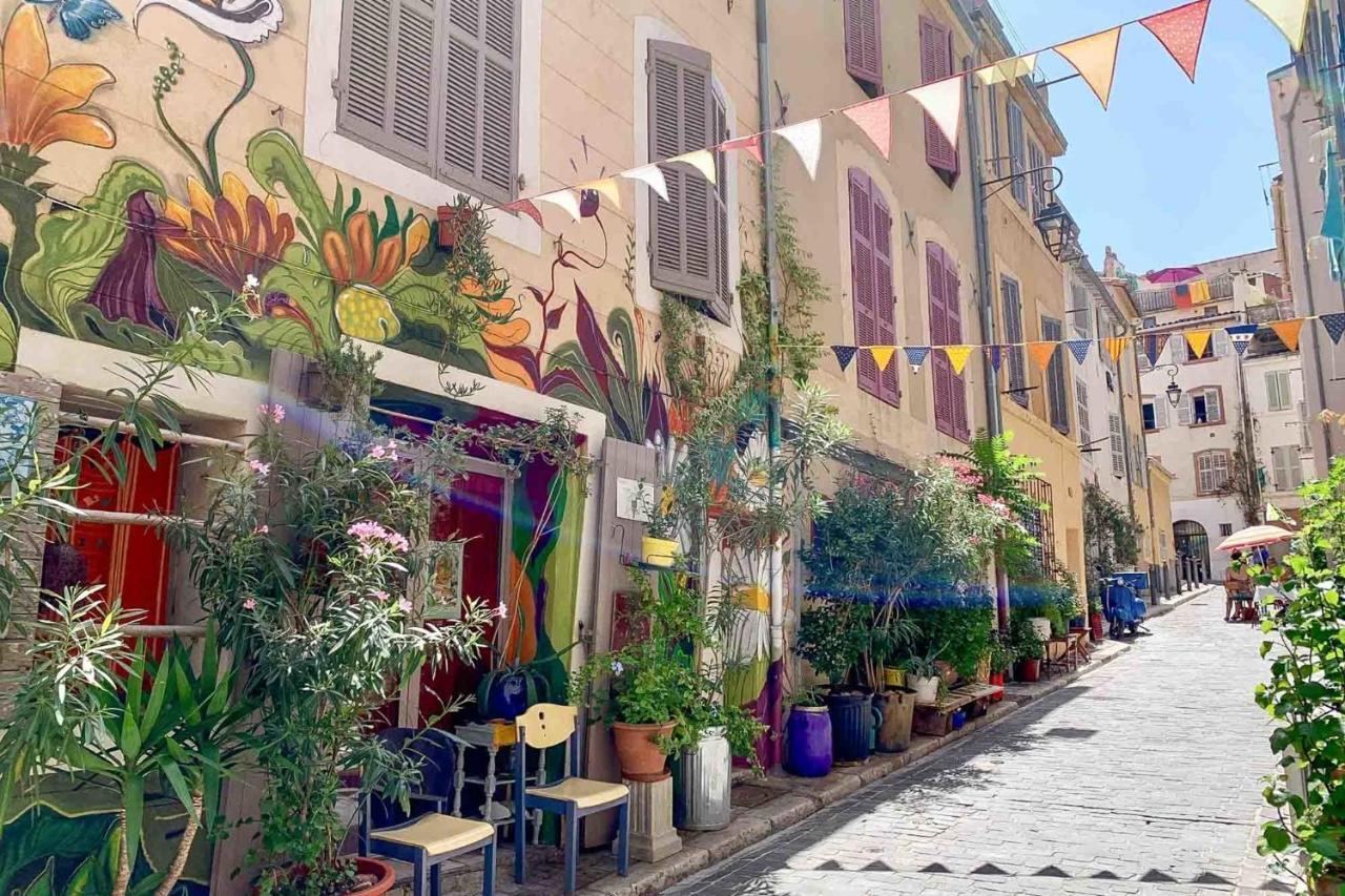 Le Perchoir - Terrasse & Clim Au Coeur Du Panier Apartment มาร์กเซย ภายนอก รูปภาพ
